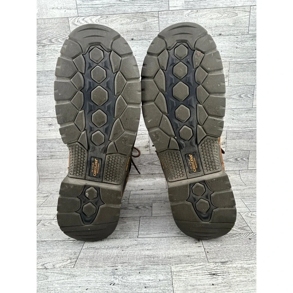 Carolina Work‎ Boots Waterproof Non Slip Leather Steel Toe Men 14D